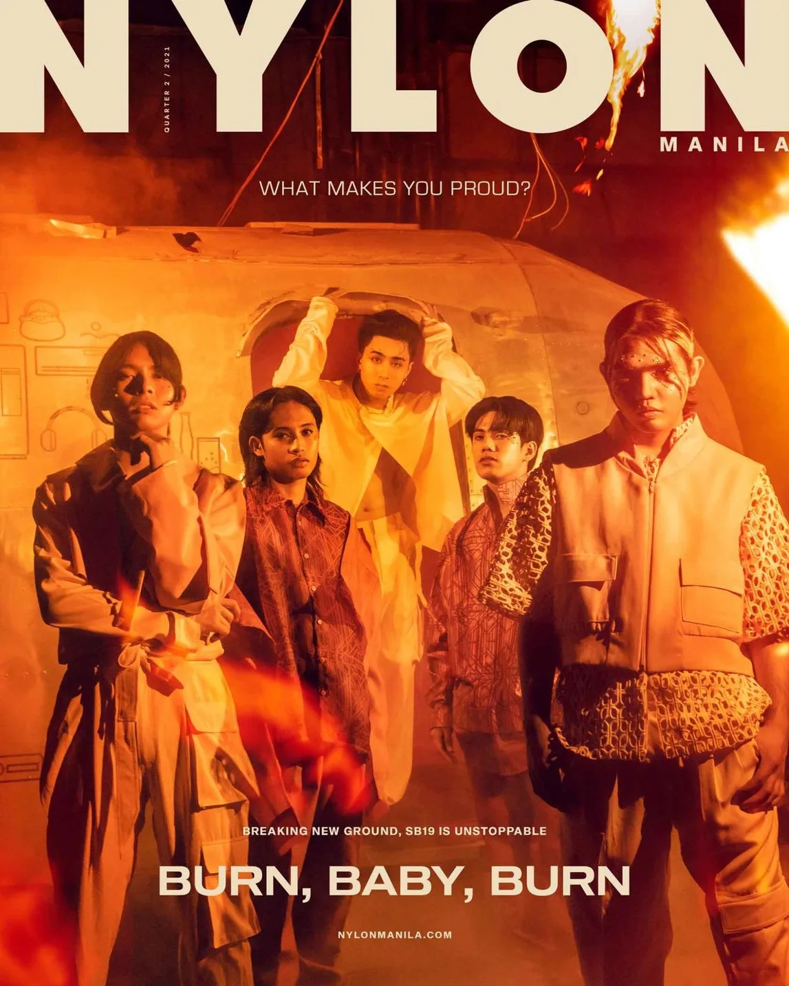 SB19 for NYLON Manila Cover